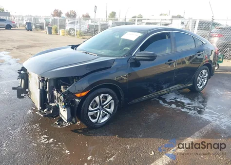 2018 Honda Civic Lx from USA, damaged, VIN 2HGFC2F56JH535557